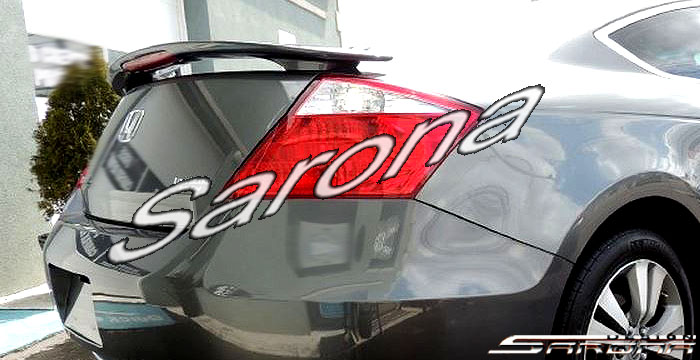 Custom Honda Accord Trunk Wing  Coupe (2008 - 2012) - $189.00 (Manufacturer Sarona, Part #HD-092-TW)